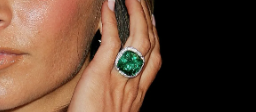 victoria beckham's luxurious emerald engagement ring